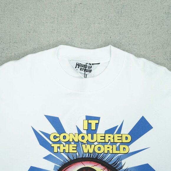 House of Errors White It Conquered The World Eyes T Shirt - Picture 11 of 11